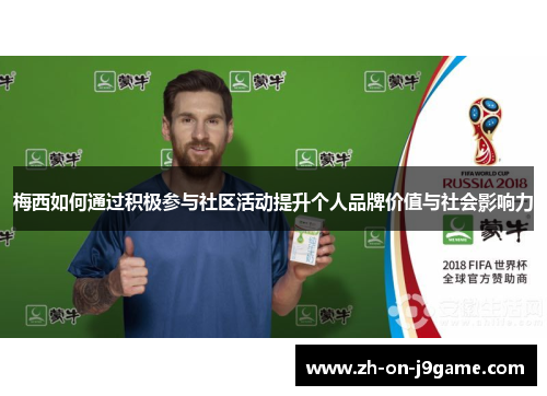 梅西如何通过积极参与社区活动提升个人品牌价值与社会影响力